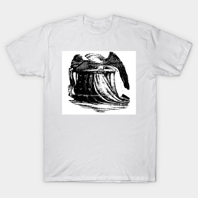 angel with tubes T-Shirt by bywhacky